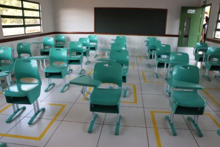 Prefeitura de Porto Nacional adia retorno das aulas presenciais para o dia 14 de fevereiro Centro Municipal de Educação Infantil Dr. Osvaldo Aires da Silva preparado para receber os alunos – Foto: Dornil Sobrinho/Secom Porto Nacional