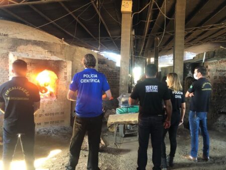 POLÍCIA CIVIL INCINERA MAIS DE 100 KG DE DROGAS APREENDIDAS NAS ÚLTIMAS SEMANAS EM GUARAÍ