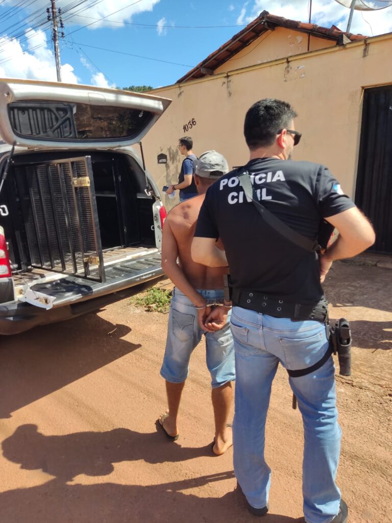 FORAGIDO DA JUSTIÇA DO CEARÁ POR HOMICÍDIO É PRESO PELA POLÍCIA CIVIL EM GUARAÍ