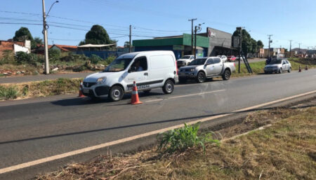 MOTORISTAS DEVEM FICAR ATENTOS AO ISOLAMENTO DO TRÂNSITO PARA VERIFICAÇÃO DE RADARES EM ARAGUAÍNA