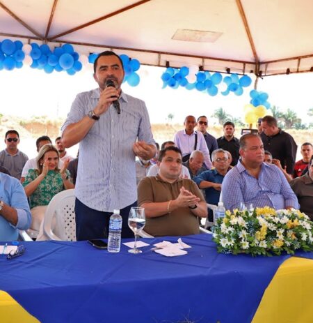 EM SÍTIO NOVO DO TOCANTINS, WANDERLEI BARBOSA PARTICIPA DA INAUGURAÇÃO DE OBRAS EM COMEMORAÇÃO AOS 60 ANOS DO MUNICÍPIO