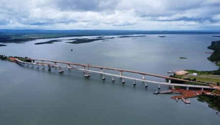 GOVERNO DO TOCANTINS CONCLUI 85% DAS OBRAS DA PONTE DE PORTO NACIONAL