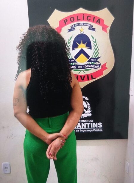 FORAGIDA DA JUSTIÇA DO ESTADO DE GOIÁS É PRESA PELA POLÍCIA CIVIL EM ARAGUAÍNA