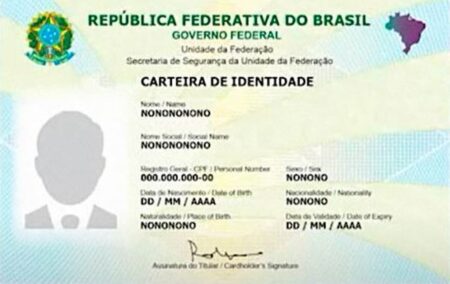 NOVA CARTEIRA DE IDENTIDADE NACIONAL COMEÇA SER EMITIDA NO TOCANTINS NESTA SEXTA-FEIRA,12