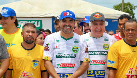 GOVERNADOR WANDERLEI BARBOSA E VICE LAUREZ MOREIRA PRESTIGIAM A GRANDE FINAL DA 37ª COPA DO CRAQUE EM GURUPI
