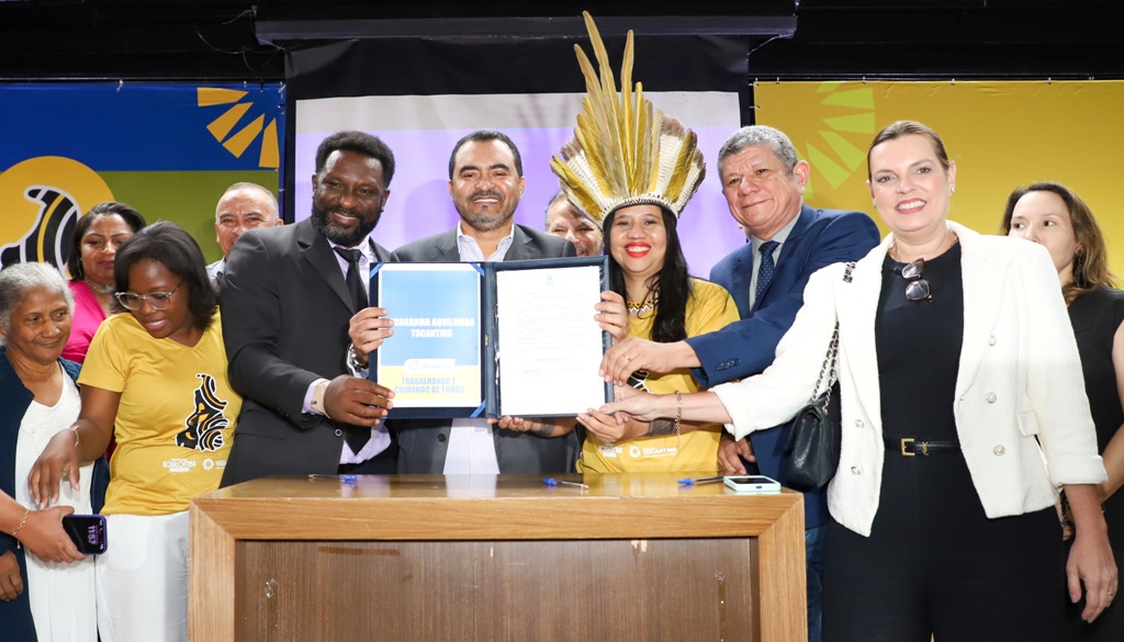 GOVERNADOR WANDERLEI BARBOSA INSTITUI O PROGRAMA AQUILOMBA TOCANTINS, PIONEIRO NO CENÁRIO NACIONAL