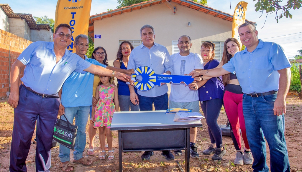 GOVERNO DO TOCANTINS ENTREGA UNIDADES HABITACIONAIS DO PROGRAMA PRÓ-MORADIA, NO TAQUARI