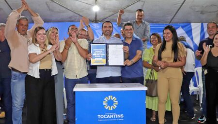 GOVERNADOR WANDERLEI BARBOSA OFICIALIZA ESTADUALIZAÇÃO DE ESTRADA QUE LIGA PARANÃ AO ESTADO DE GOIÁS