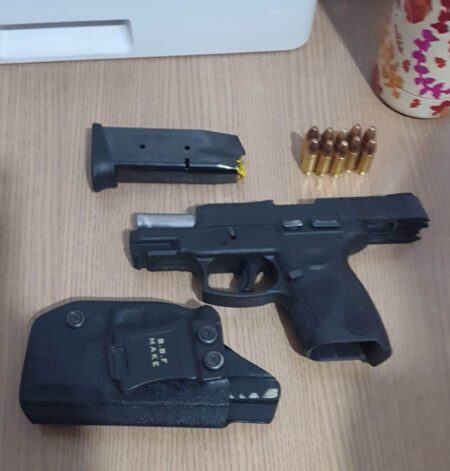 HOMEM É PRESO POR PORTE ILEGAL DE ARMA DE FOGO DE USO RESTRITO EM GURUPI
