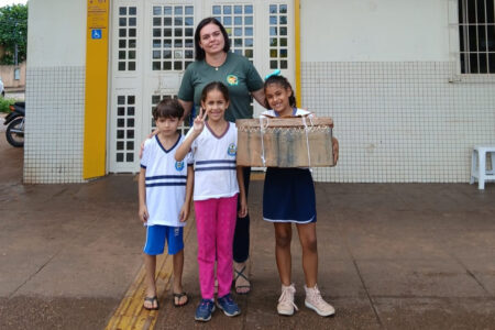 ‘CAIXA DA NATUREZA’, DA ETI FIDÊNCIO BOGO, ENCANTA ESCOLA PAULISTA