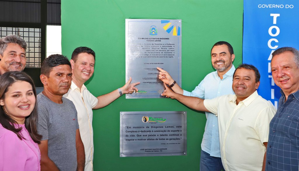 GOVERNADOR WANDERLEI BARBOSA COMEMORA 42 ANOS DO MUNICÍPIO DE FÁTIMA COM ENTREGA DE COMPLEXO ESPORTIVO