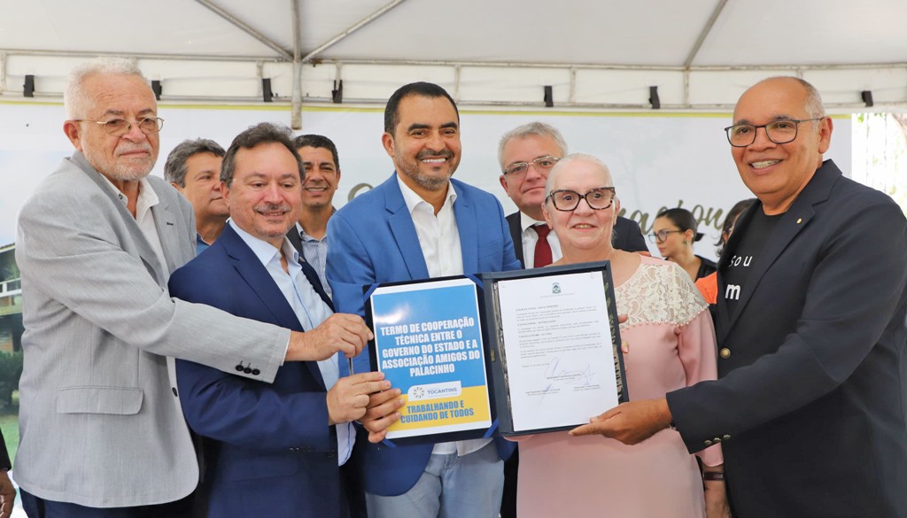 GOVERNADOR WANDERLEI BARBOSA ASSINA TERMO DE COOPERAÇÃO TÉCNICA ENTRE ESTADO E ASSOCIAÇÃO AMIGOS DO PALACINHO