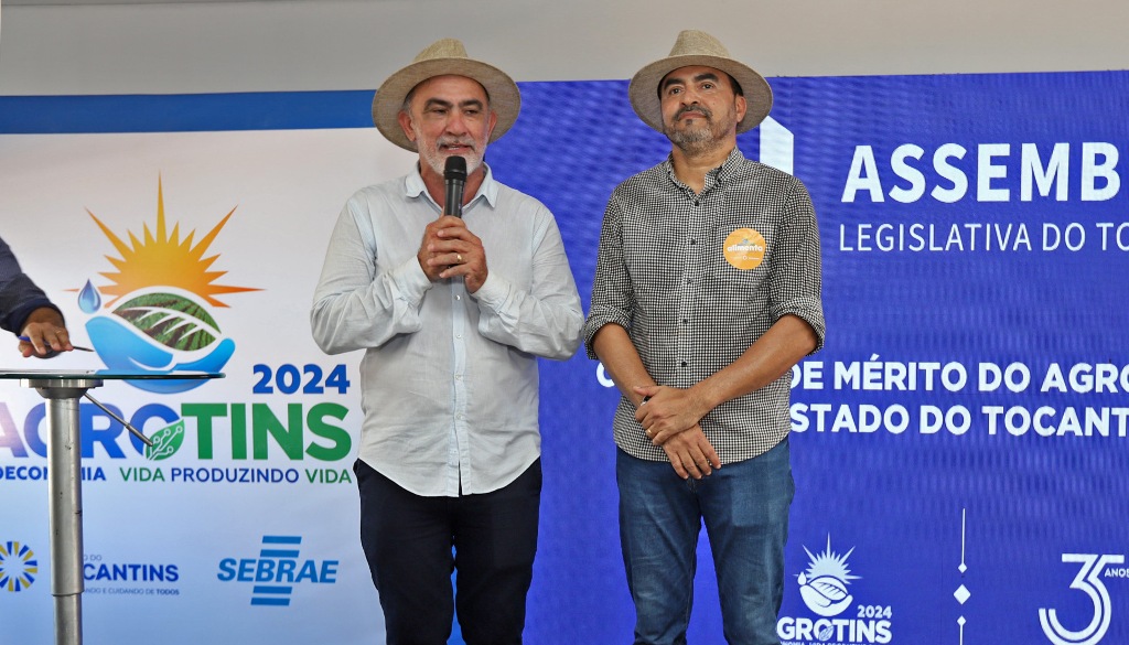 GOVERNADOR WANDERLEI BARBOSA PRESTIGIA SOLENIDADE DE ENTREGA DE COMENDA DO MÉRITO DO AGRONEGÓCIO DO TOCANTINS