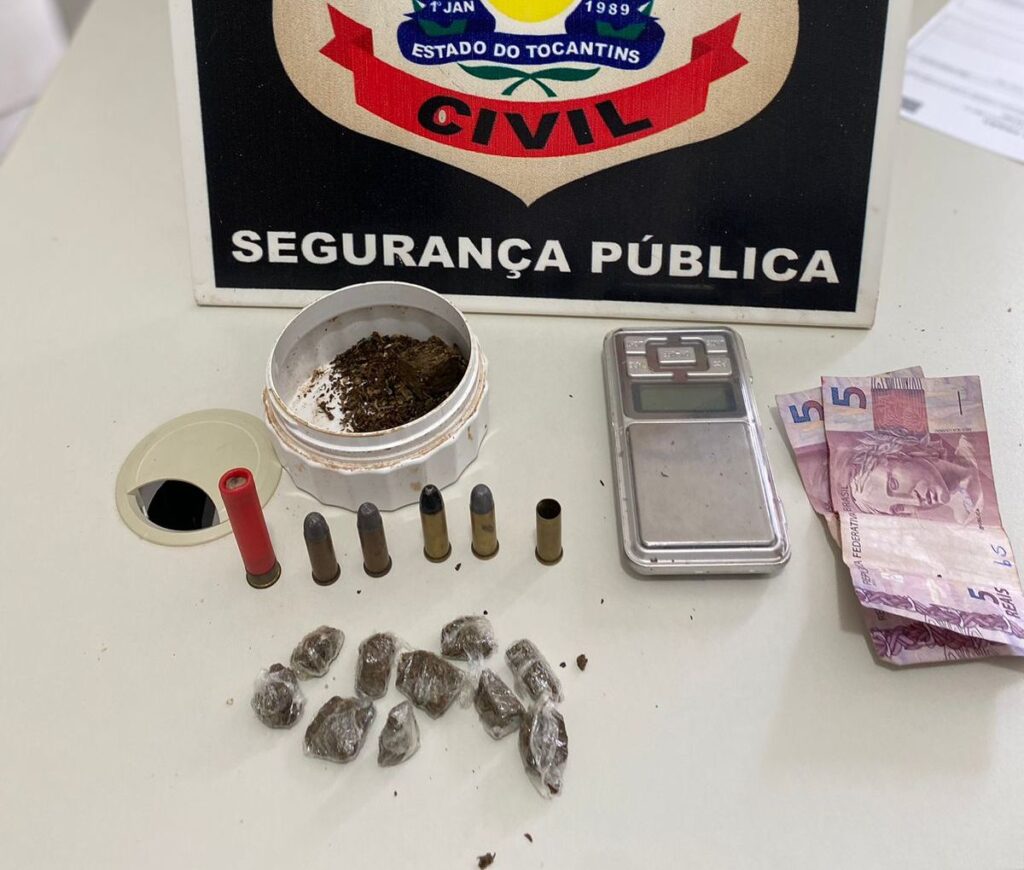 NO INTERIOR DO ESTADO, POLÍCIA CIVIL CUMPRE MANDADO DE BUSCA E APREENDE DROGAS, DINHEIRO E MUNIÇÕES