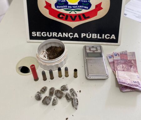 NO INTERIOR DO ESTADO, POLÍCIA CIVIL CUMPRE MANDADO DE BUSCA E APREENDE DROGAS, DINHEIRO E MUNIÇÕES