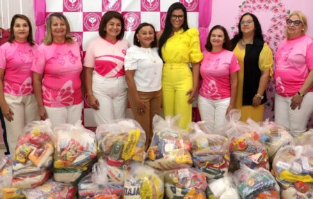 GOVERNO DO TOCANTINS ENCAMINHA 15 TONELADAS EM DOAÇÕES DE ALIMENTOS PARA INSTITUIÇÕES DO ESTADO POR MEIO DE AÇÃO DA PRIMEIRA-DAMA KARYNNE SOTERO