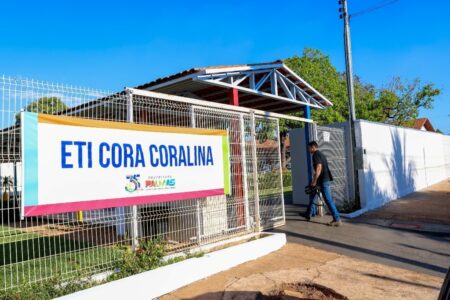 PREFEITA CINTHIA RIBEIRO INAUGURA AMPLIAÇÃO DA ETI CORA CORALINA