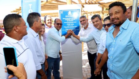 GOVERNADOR EM EXERCÍCIO, AMÉLIO CAYRES, ENTREGA OBRAS EM PONTE ALTA DO BOM JESUS