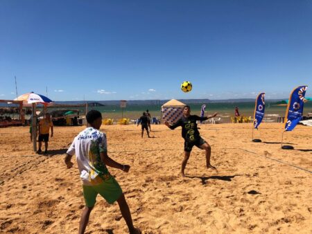 PRAIA DE LUZIMANGUES RECEBE PROGRAMAÇÃO ESPORTIVA REALIZADA PELO GOVERNO DO TOCANTINS