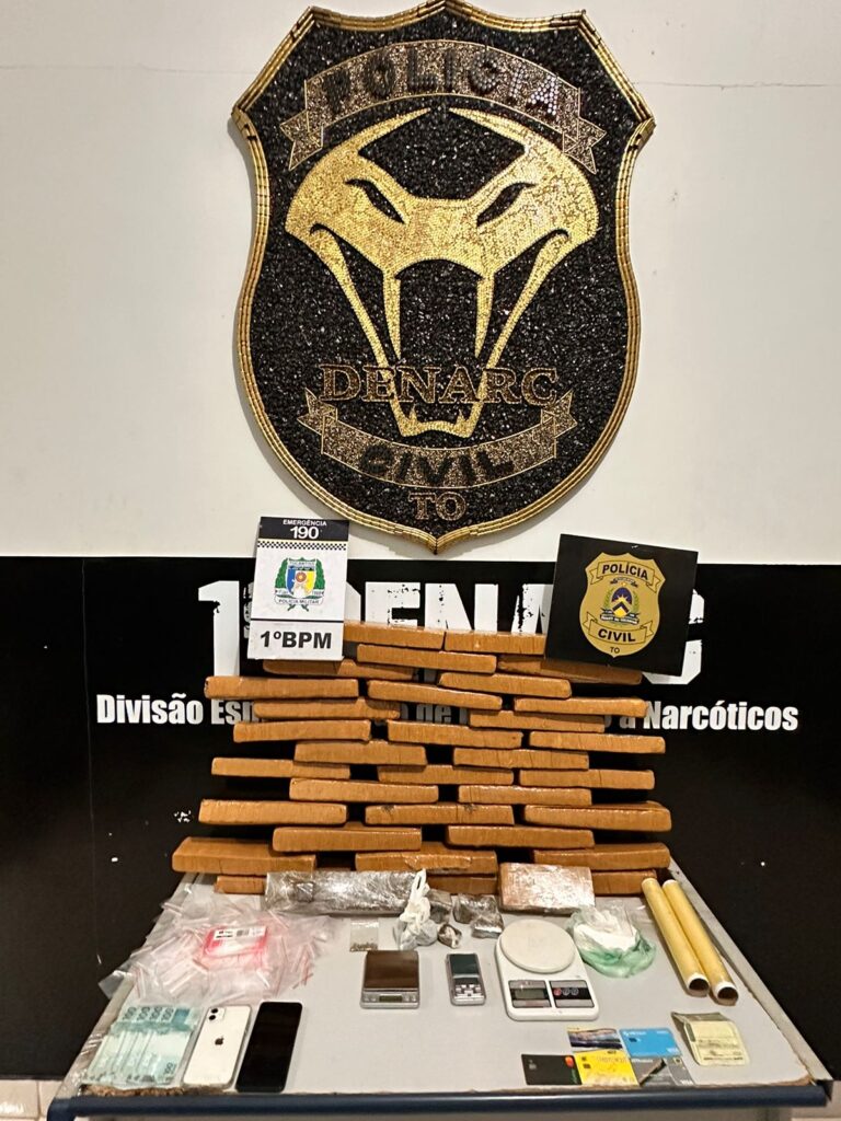 POLÍCIA CIVIL APREENDE 35KG DE MACONHA E COM AUXÍLIO DE POLICIAIS MILITARES MULHER É PRESA POR TRÁFICO DE DROGAS