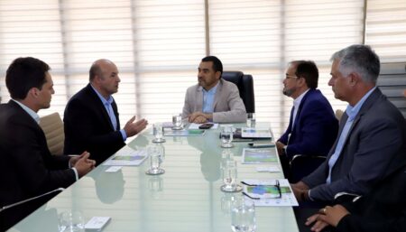 GOVERNADOR WANDERLEI BARBOSA RECEBE REPRESENTANTES DA BP BUNGE BIOENERGIA, QUE ANUNCIAM INVESTIMENTO DE CERCA DE R$ 530 MILHÕES NO TOCANTINS