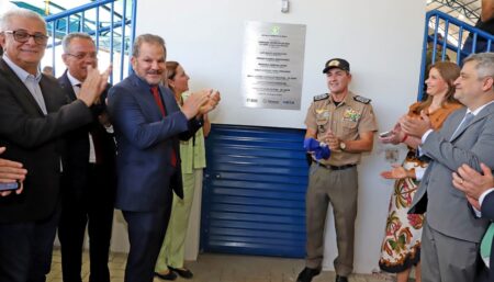 GOVERNO DO TOCANTINS ENTREGA OBRAS DE COMPLEXO ESPORTIVO E NOVO BLOCO DE SAÚDE NO COMANDO-GERAL DA POLÍCIA MILITAR DO ESTADO
