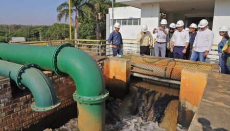 GRUPO DE TRABALHO DO GOVERNO DO TOCANTINS REALIZA VISITA TÉCNICA À BRK PARA VERIFICAR QUALIDADE DO ABASTECIMENTO DE ÁGUA EM PALMAS