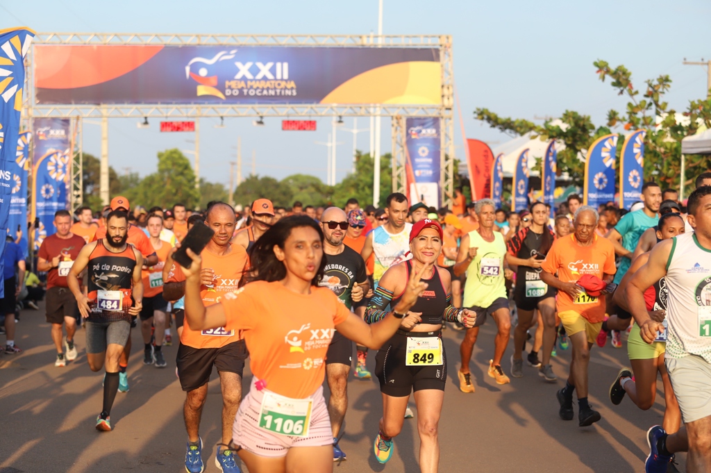 KITS DA MEIA MARATONA DO TOCANTINS SÃO ENTREGUES A PARTIR DESTA QUINTA-FEIRA, 28