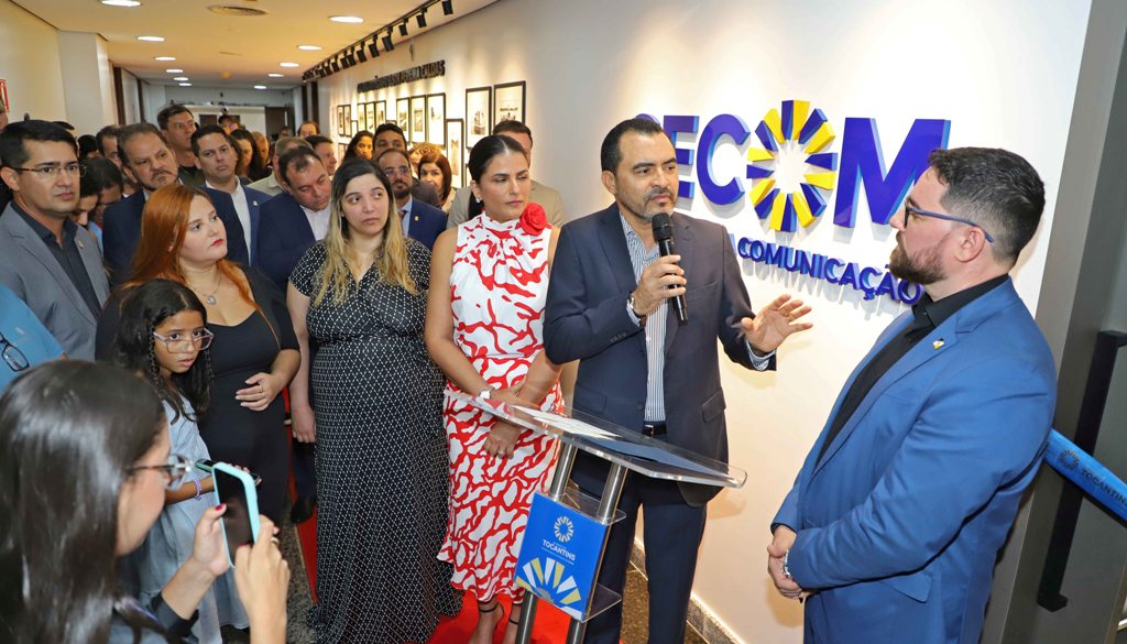 GOVERNADOR WANDERLEI BARBOSA INAUGURA REFORMA DA SECRETARIA DA COMUNICAÇÃO E ENTREGA NOVOS EQUIPAMENTOS E VEÍCULOS PARA A PASTA