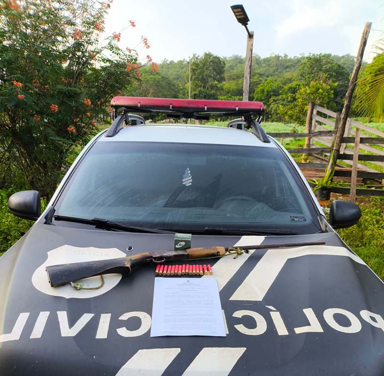 EM NOVO ACORDO, IDOSO É PRESO POR POSSE ILEGAL DE ARMA DE FOGO