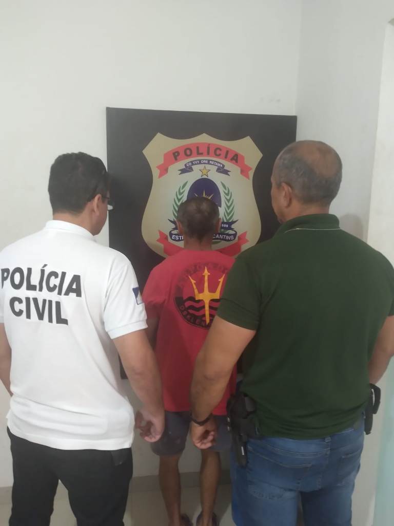 EM ARAGUAÍNA, POLÍCIA CIVIL PRENDE HOMEM CONDENADO A 14 ANOS DE PRISÃO POR ESTUPRO DE VULNERÁVEL