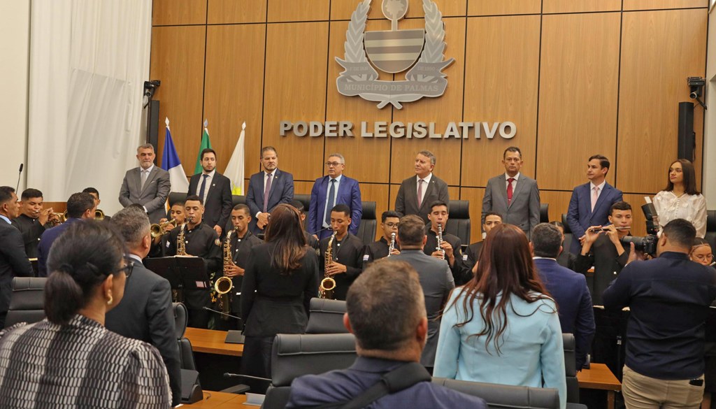 GOVERNO DO ESTADO REFORÇA HARMONIA ENTRE OS PODERES NA ABERTURA DO ANO LEGISLATIVO DA CÂMARA DE PALMAS