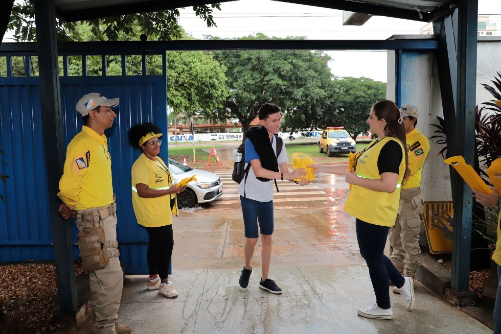 RODOVIDA: DETRAN/TO REALIZA OPERAÇÃO VOLTAS ÀS AULAS EM ESCOLAS DO ESTADO