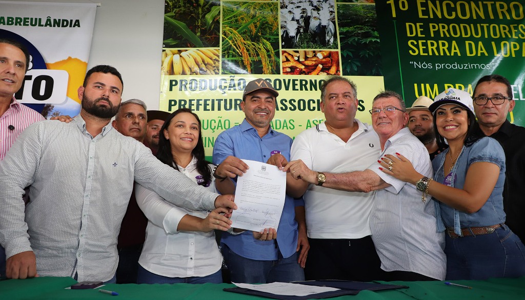 GOVERNADOR WANDERLEI BARBOSA PARTICIPA DA ASSINATURA DE ORDENS DE SERVIÇO PARA CONSTRUÇÃO DE PONTES NA ZONA RURAL DE MIRACEMA