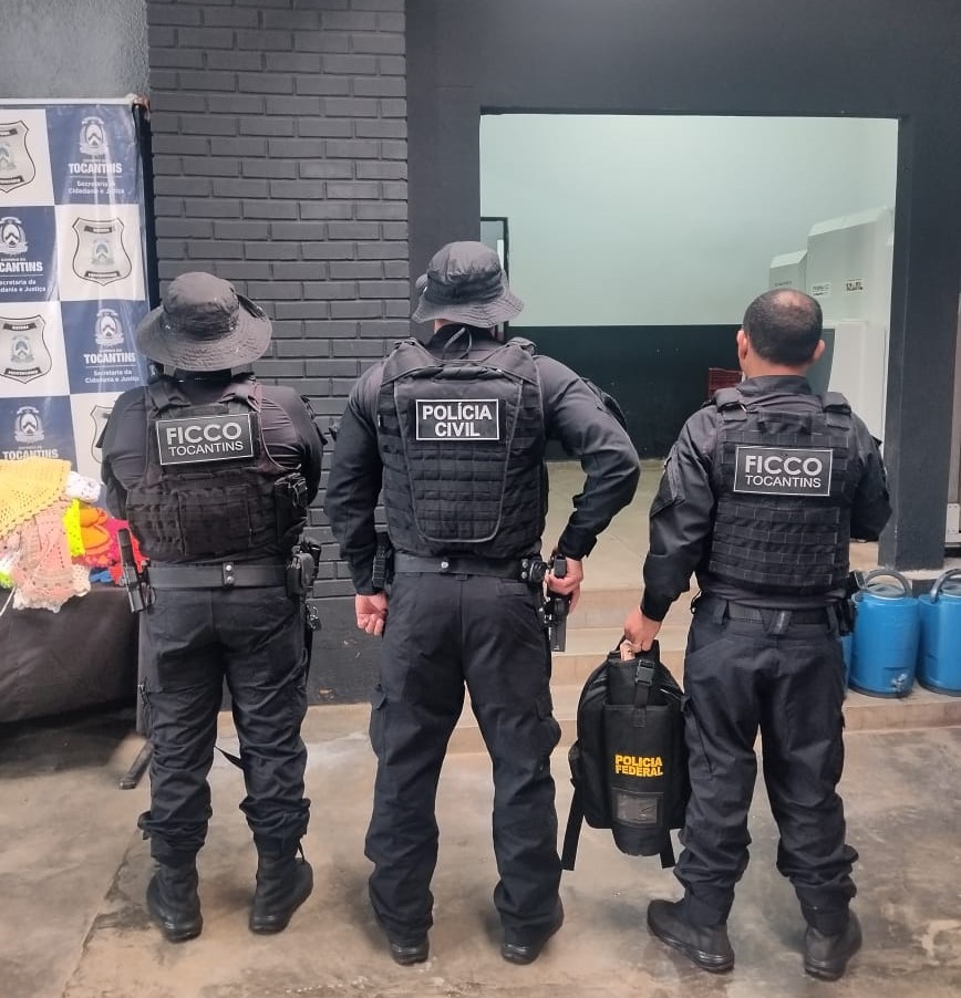 FICCO/TO: EM PALMAS, POLÍCIA CIVIL CUMPRE MANDADO DE PRISÃO DURANTE OPERAÇÃO KÉFALE DA POLÍCIA FEDERAL