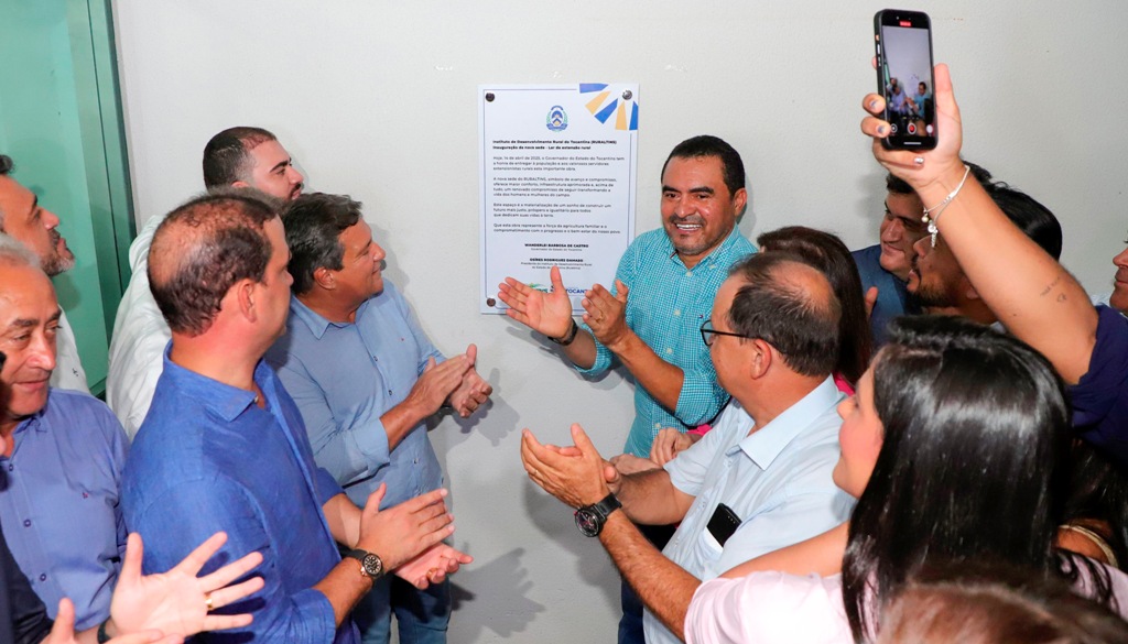 COM R$ 8 MILHÕES EM INVESTIMENTO, GOVERNADOR WANDERLEI BARBOSA ENTREGA NOVA SEDE DO RURALTINS EM CELEBRAÇÃO AOS 36 ANOS DA AUTARQUIA