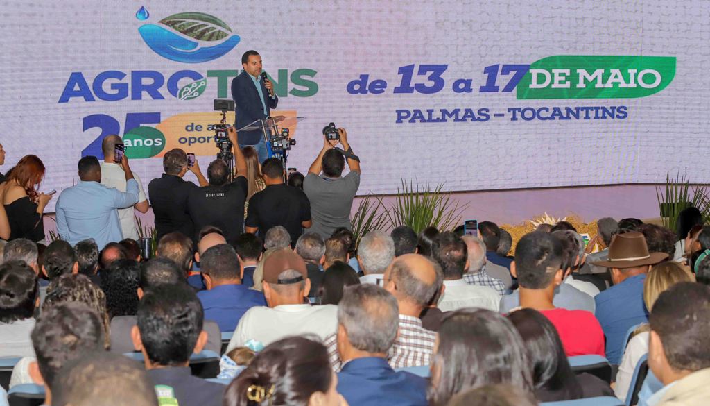 GOVERNADOR WANDERLEI BARBOSA LANÇA OFICIALMENTE EDIÇÃO COMEMORATIVA DE 25 ANOS DA AGROTINS COM 1.200 EXPOSITORES E PÚBLICO ESPERADO DE 200 MIL PESSOAS