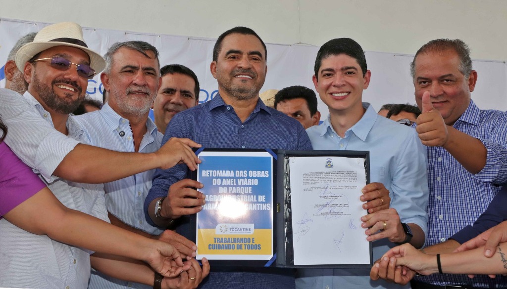 COM INVESTIMENTO DE R$ 14 MILHÕES, GOVERNADOR WANDERLEI BARBOSA ASSINA RETOMADA DAS OBRAS DO ANEL VIÁRIO DE PARAÍSO COM ENTREGA PREVISTA PARA ESTE ANO