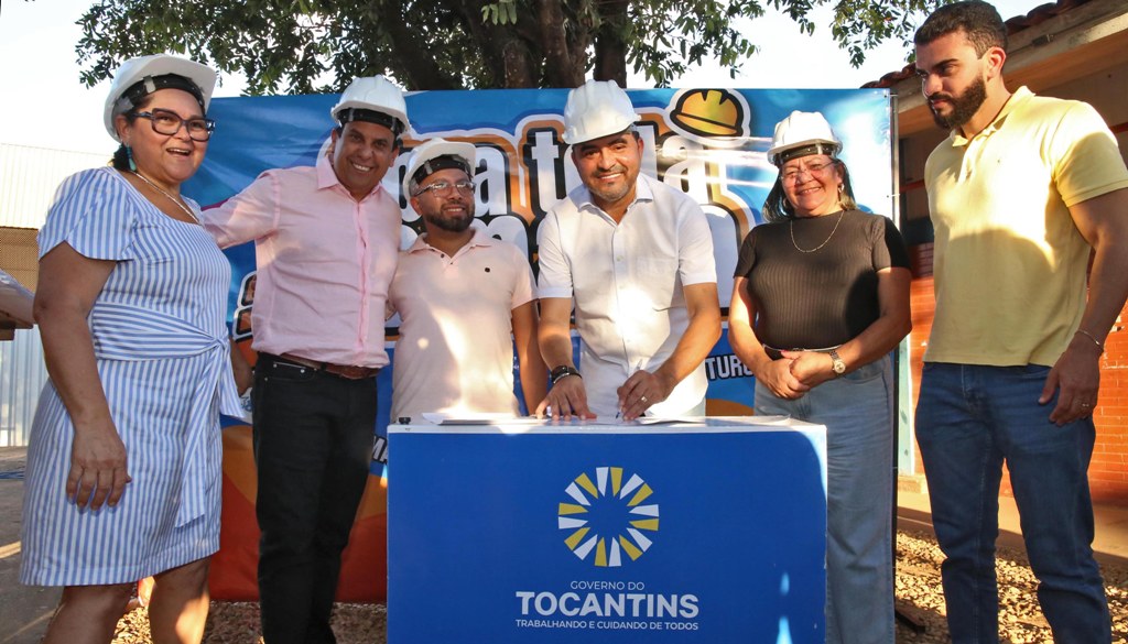 GOVERNADOR WANDERLEI BARBOSA AUTORIZA REFORMA DE TRÊS ESCOLAS ESTADUAIS EM PALMAS COM INVESTIMENTO DE QUASE R$ 3 MILHÕES