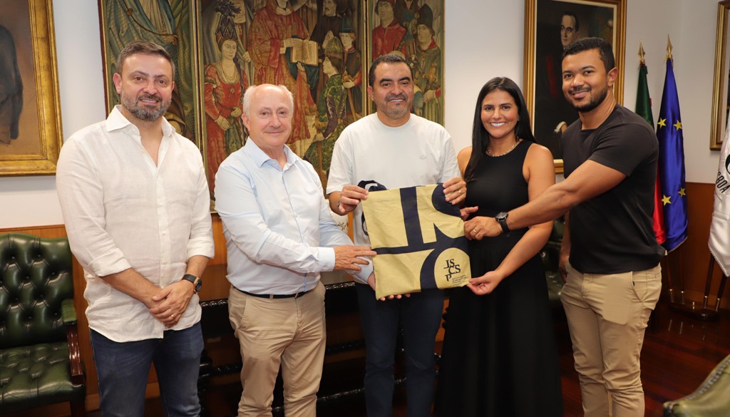 EM PORTUGAL, GOVERNADOR WANDERLEI BARBOSA ARTICULA PARCERIA COM A UNIVERSIDADE DE LISBOA