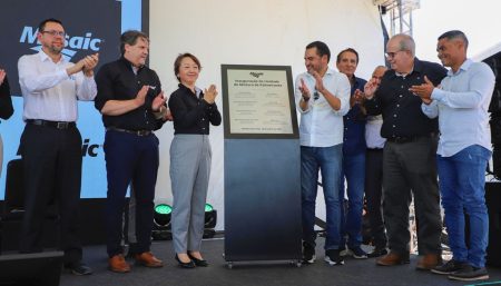 EM PALMEIRANTE, GOVERNADOR WANDERLEI BARBOSA PARTICIPA DA INAUGURAÇÃO DE EMPRESA DE FERTILIZANTES QUE INVESTIU MAIS DE R$ 400 MILHÕES NO TOCANTINS