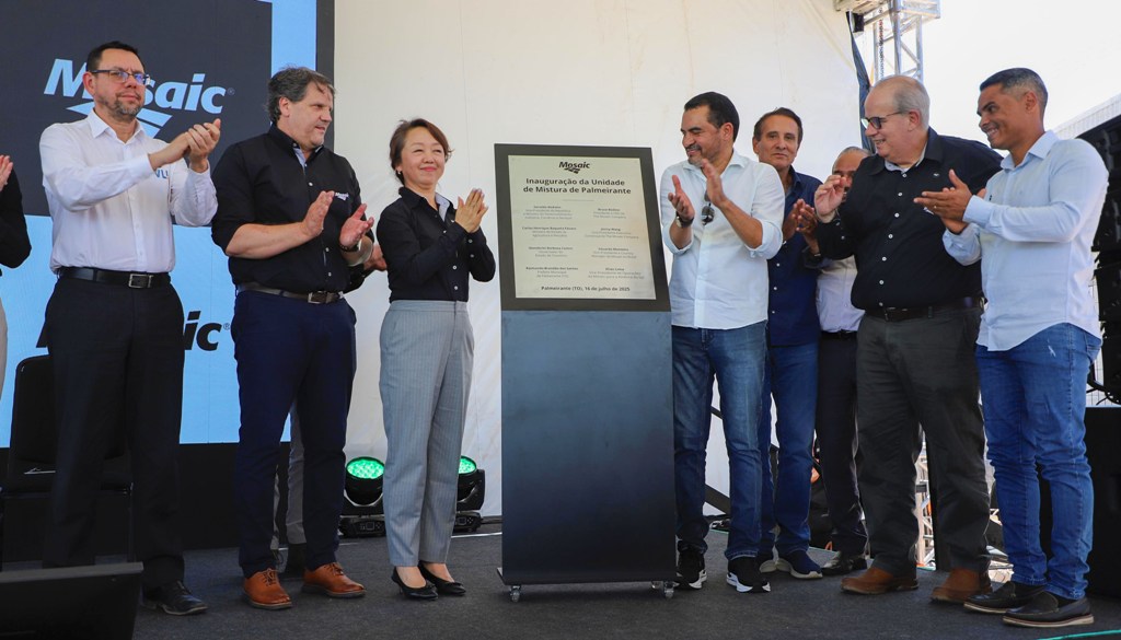 EM PALMEIRANTE, GOVERNADOR WANDERLEI BARBOSA PARTICIPA DA INAUGURAÇÃO DE EMPRESA DE FERTILIZANTES QUE INVESTIU MAIS DE R$ 400 MILHÕES NO TOCANTINS