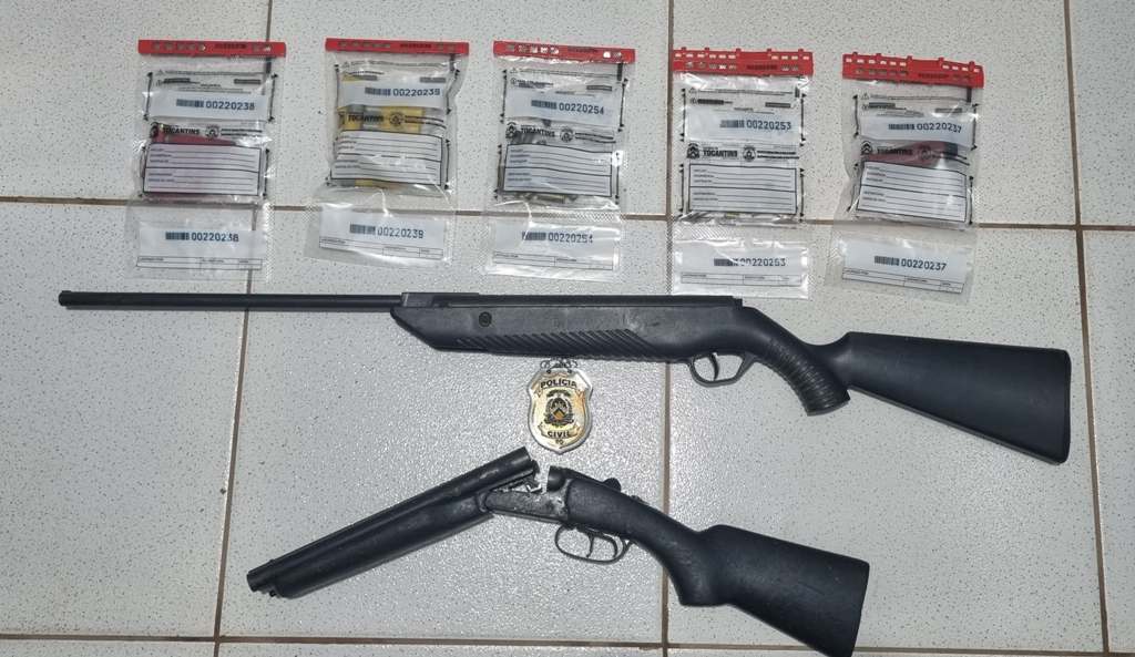 POLÍCIA CIVIL DO TOCANTINS REALIZA OPERAÇÃO CONTRA GRILAGEM DE TERRAS E APREENDE ARMAMENTO NA ZONA RURAL DE RIO SONO