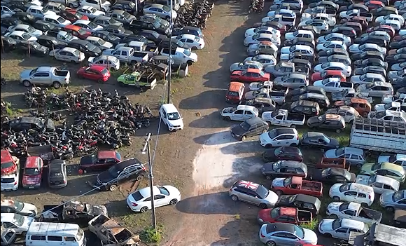DETRAN/TO LEVA MAIS DE 400 VEÍCULOS À LEILÃO, EM ARAGUATINS