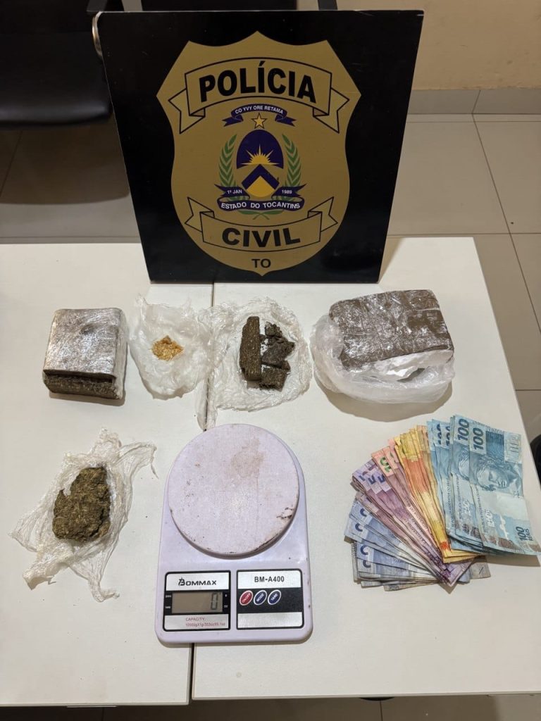 POLÍCIA CIVIL APREENDE DROGAS E PRENDE CASAL EM FLAGRANTE DURANTE OPERAÇÃO CONTRA O TRÁFICO EM TRÊS CIDADES