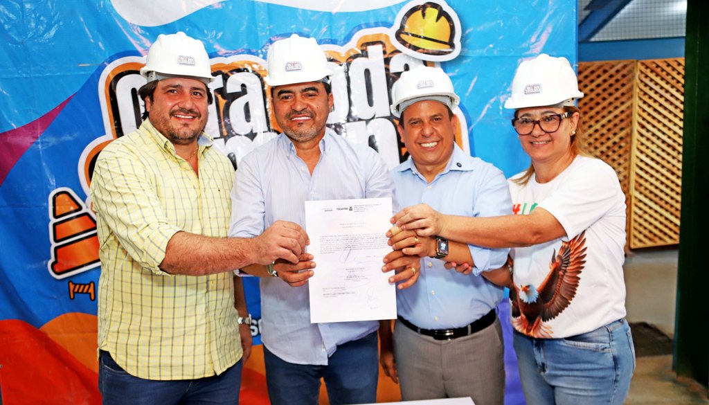 NO DIA DO ESTUDANTE, GOVERNO DO TOCANTINS INVESTE QUASE R$ 900 MIL NA REFORMA DO CEM DE TAQUARALTO