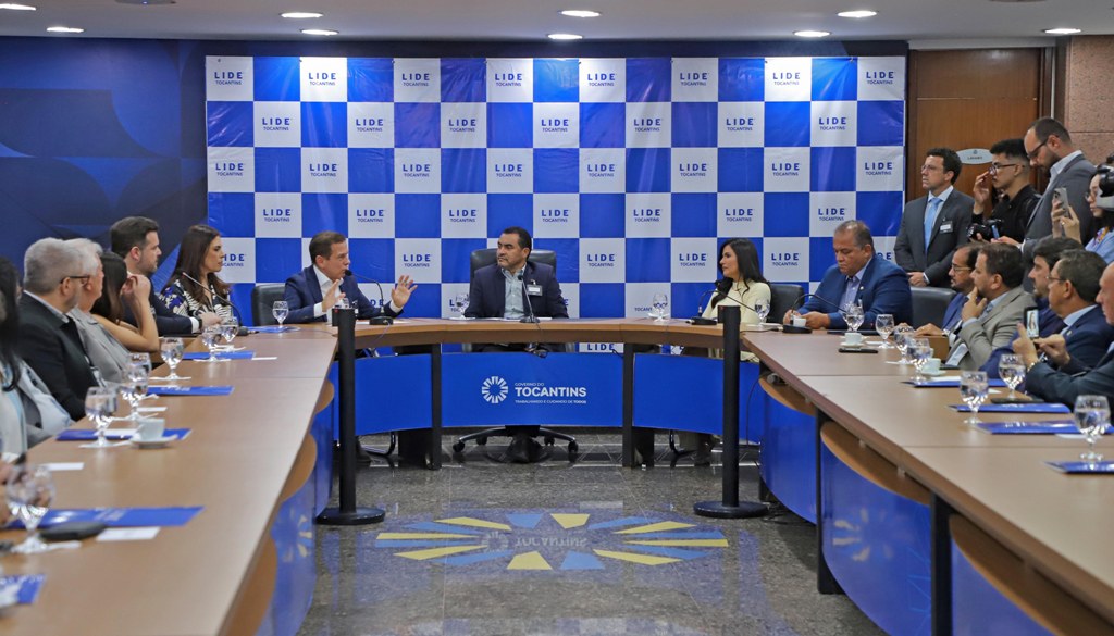 COM ARTICULAÇÃO DO GOVERNADOR WANDERLEI BARBOSA, TOCANTINS PASSA A INTEGRAR OFICIALMENTE O LIDE, MAIOR REDE EMPRESARIAL DO MUNDO