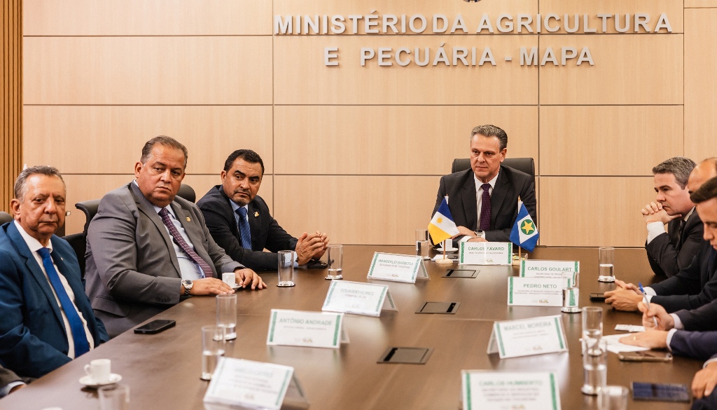 GOVERNADOR WANDERLEI BARBOSA E MINISTRO DA AGRICULTURA DISCUTEM ALTERNATIVAS PARA NOVOS MERCADOS DE EXPORTAÇÃO