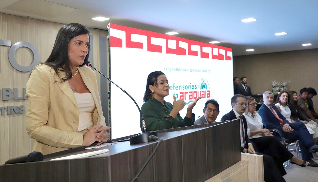 GOVERNO DO TOCANTINS PARTICIPA DO LANÇAMENTO DA 2ª EDIÇÃO DO PROJETO DEFENSORIAS DO ARAGUAIA EM PALMAS