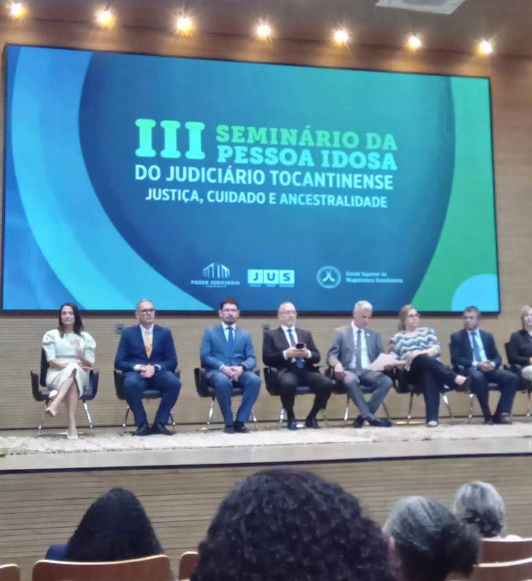JUSTIÇA TOCANTINENSE PROMOVE III SEMINÁRIO DA PESSOA IDOSA COM FOCO EM CUIDADO E ANCESTRALIDADE